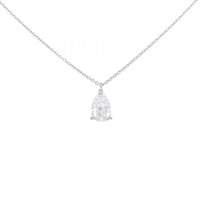【リメイク】プラチナダイヤモンドネックレス 0.575CT F SI2 ペアシェイプ