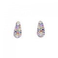 ポンテヴェキオ パヴェ サファイヤ ピアス 0.64CT