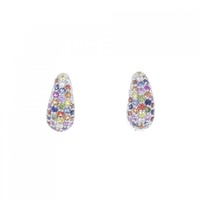 ポンテヴェキオ パヴェ サファイヤ ピアス 0.64CT