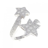 750WG スター ダイヤモンド リング