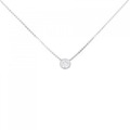 PT ソリティア ダイヤモンド ネックレス 0.15CT