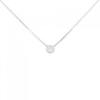 PT ソリティア ダイヤモンド ネックレス 0.15CT