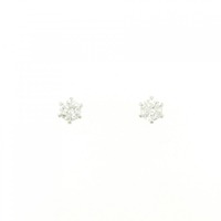 PT ダイヤモンド ピアス 0.415CT