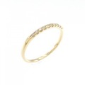 ヒロタカ ゴッサマー ピンキーリング 0.05CT