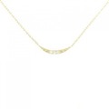 K18YG ダイヤモンド ネックレス 0.02CT