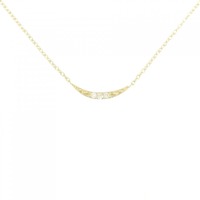 K18YG ダイヤモンド ネックレス 0.02CT