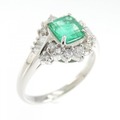 PT エメラルド リング 0.60CT