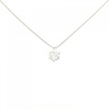 【リメイク】PT ダイヤモンド ネックレス 0.729CT F SI2 VG