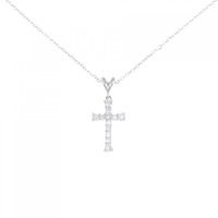 ミキモト クロス ネックレス 0.40CT