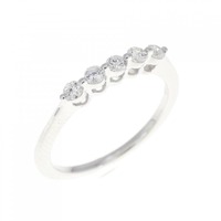 K18WG ダイヤモンド リング 0.12CT