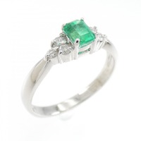 PT エメラルド リング 0.33CT