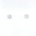 PT ソリティア ダイヤモンド ピアス 1.179CT