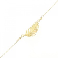 750YG フェザー ブレスレット