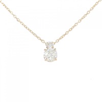 K18PG ダイヤモンド ネックレス 0.507CT F VVS2 VG