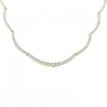 K18YG ダイヤモンド ネックレス 5.00CT