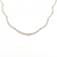 K18YG ダイヤモンド ネックレス 5.00CT