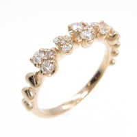 セイレーン アズーロ ダイヤモンド リング 0.35CT