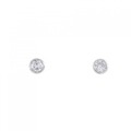 PT ダイヤモンド ピアス 0.14CT