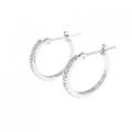 K14WG ダイヤモンド ピアス 0.2CT