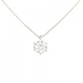 【リメイク】PT ダイヤモンド ネックレス 0.776CT G I1 VG
