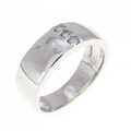 K18WG ダイヤモンド リング 0.07CT