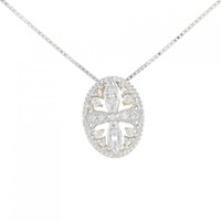 K18WG/K18YG ダイヤモンド ネックレス 0.15CT