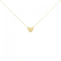 K18YG ハート ネックレス