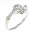 PT ダイヤモンド リング 0.35CT