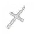 PT クロス ダイヤモンド ペンダント 1.00CT