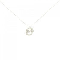 K18WG ダイヤモンド ネックレス 0.05CT