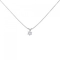PT ソリティア ダイヤモンド ネックレス 0.16CT