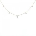 K18YG ダイヤモンド ネックレス 0.52CT