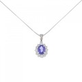 PT タンザナイト ネックレス 1.59CT