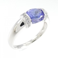 PT タンザナイト リング 0.93CT