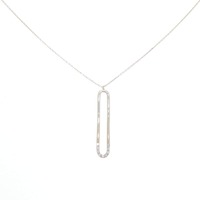 【新品】K10YG ダイヤモンド ネックレス 0.04CT