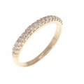 K18PG ダイヤモンド リング 0.17CT