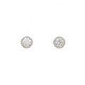 【リメイク】PT/ST ダイヤモンド ピアス 0.218CT 0.221CT E-F VS1 GOOD
