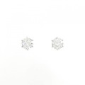 【新品】PT ダイヤモンド ピアス 0.50CT 0.50CT D SI1 3EXT
