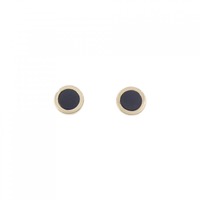 【新品】K18YG オニキス ピアス