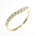 【新品】K18YG ダイヤモンド リング 0.305CT