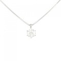 【新品】PT ダイヤモンド ネックレス 0.510CT F SI1 VG
