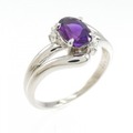 PT アメジスト リング 0.74CT