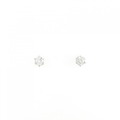 PT ソリティア ダイヤモンド ピアス 0.3CT