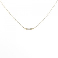 K18YG ダイヤモンド ネックレス 0.02CT