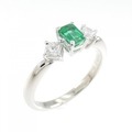 PT エメラルド リング 0.20CT