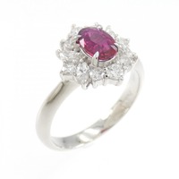 PT ルビー リング 0.46CT