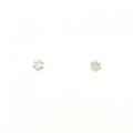 PT ソリティア ダイヤモンド ピアス 0.10CT