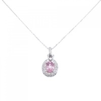 PT サファイヤ ネックレス 1.418CT