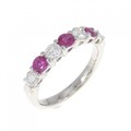 PT ルビー リング 0.45CT