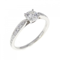 ティファニー ハーモニー リング 0.39CT H IF 3EXT